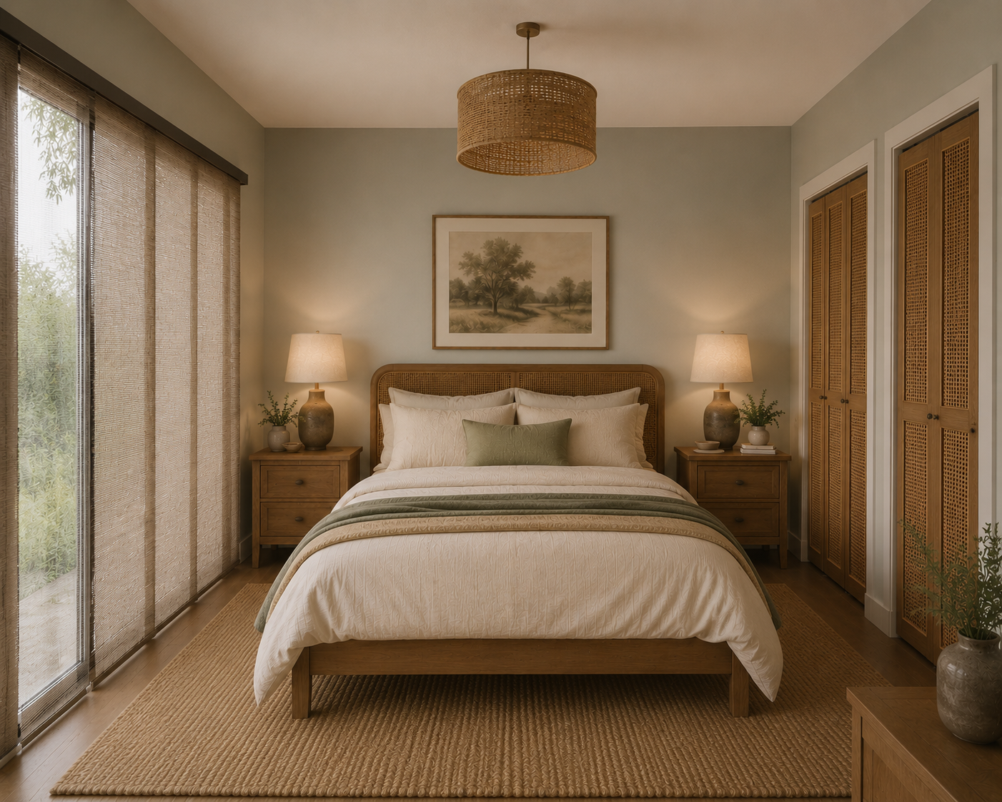 Bedroom French door