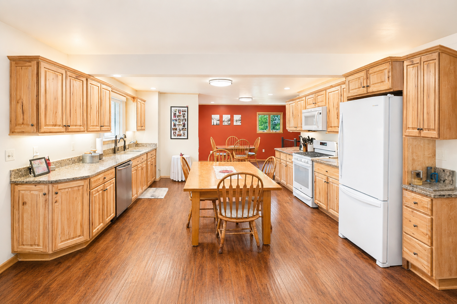 Bluffton Kitchen remodel Natural Hickory Gerdom